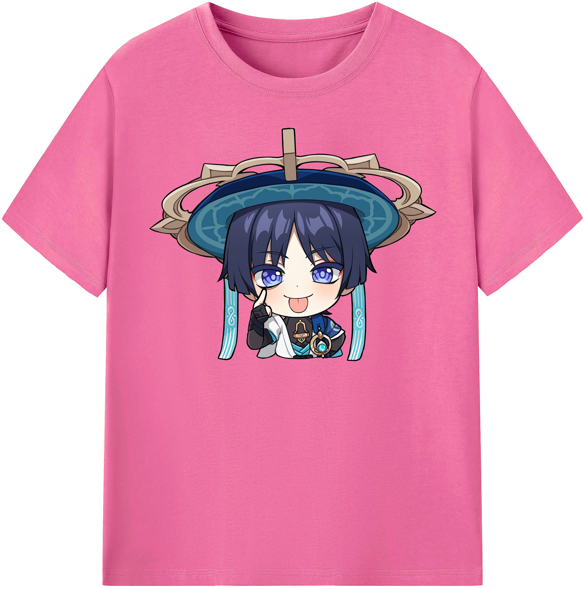 げんし神 さんペい genshin Sanpei レディースカジュアルプリントTシャツ（綿100％）